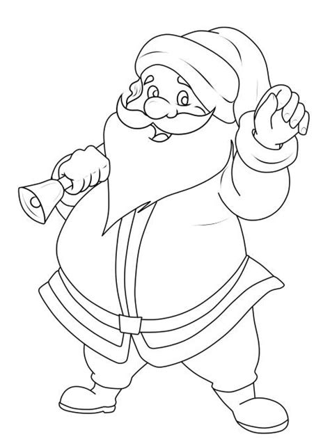 Weitere ideen zu ausdrucken, bilder zum ausdrucken, kalender. Kostenlose Malvorlage Weihnachtsmänner: Weihnachtsmann zum ...