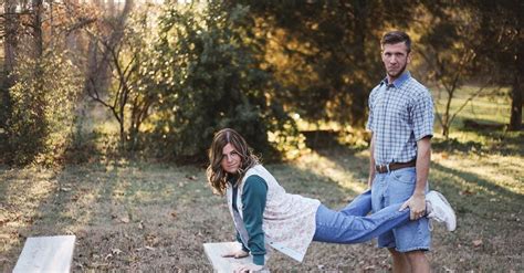 This Couple Embraced Every Bit Of Awkwardness For Their Engagement Pics