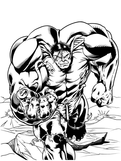 Hulk Inked By Bertw63 On Deviantart