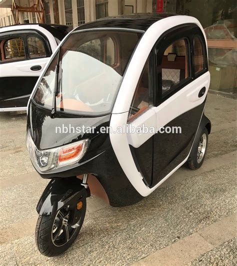 2019 New Design Electric Passager Tricycle Enclosed Type Electric Trike