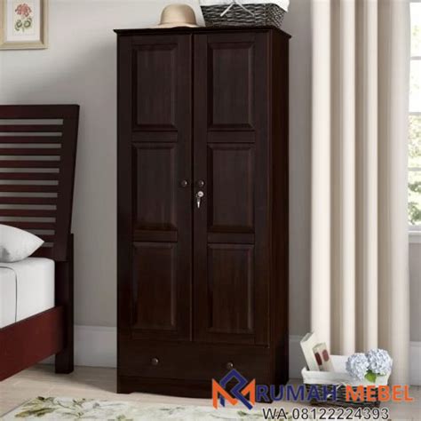 Model lemari ini harganya cukup murah. Lemari Pakaian Gantung Satu Pintu Minimalis | Rumah Mebel