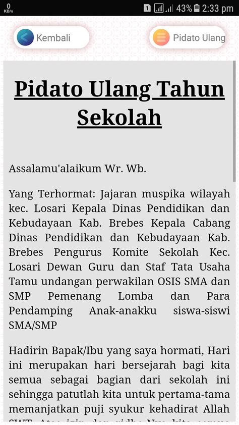 Kata Sambutan Singkat Ulang Tahun Anak - filtrujillo.com