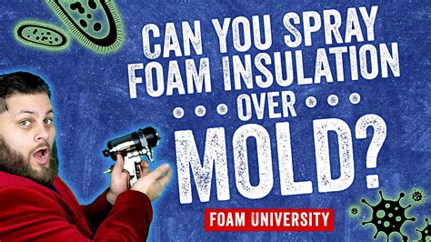 Read our guide where we examine open cell vs closed cell foam and help you pick the. Can You Spray Foam Insulation Over Mold? | Foam University - YouTube