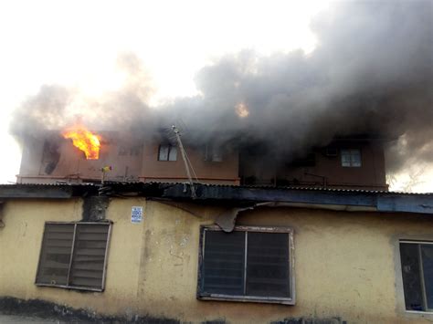 Fire Guts Lagos Building Tribune Online