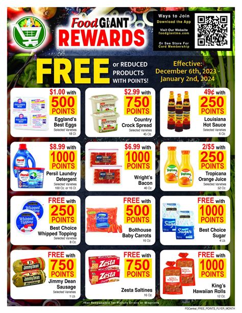Reward-Specials – Food Giant MS