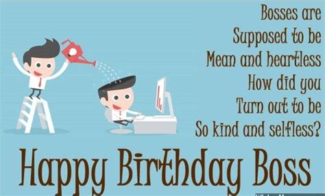You can't go wrong a. Funny Boss Birthday Quotes | Happy birthday boss quotes ...