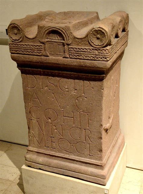 Altar Dedicated To The Roman Emperor Roman Emperor History