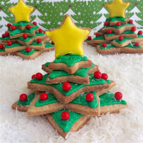 Traditional christmas cookies from norway. Irish Shortbread Christmas Tree Cookies - Gemma's Bigger ...