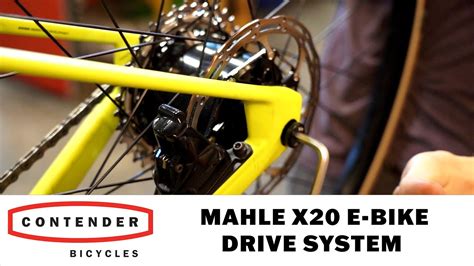 First Look Mahle X20 E Bike Drive System Contender Bicycles Youtube