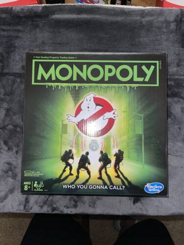 Monopoly Ghostbusters Edition Board Game Brand New In Box