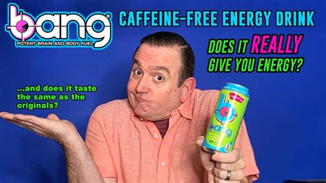 Bang Caffeine Free Energy Drink Review Does It Really Give You Energy And Taste Like The Original