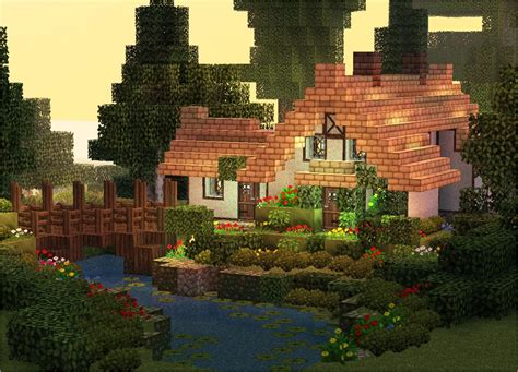 Cute Cottages In Minecraft