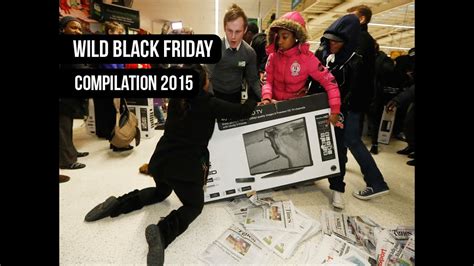 Wild Black Friday 2015 Customers Got Crazy Youtube