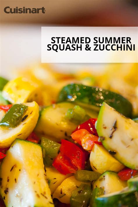 Steamed Summer Squash And Zucchini Recipe Recipe Summer Squash And Zucchini
