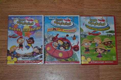 Little Einstein Disney Lot Of 3 Dvd 1 Brand New Education Movie