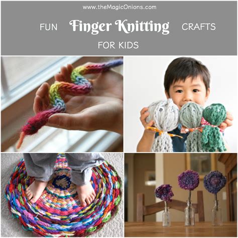 This chunky pumpkin knitting pattern here is. Finger Knitting For Kids :: An Easy DIY Tutorial - The ...