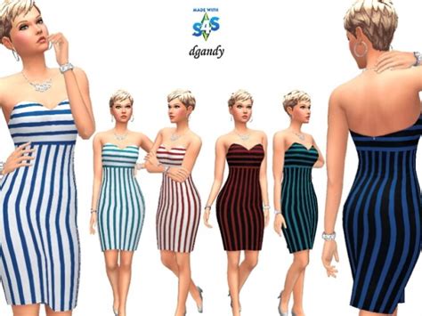 Dress 20200613 By Dgandy At Tsr Sims 4 Updates