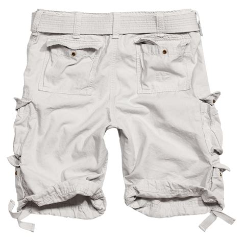 surplus raw vintage division cargo army combat mens shorts belt cotton white ebay