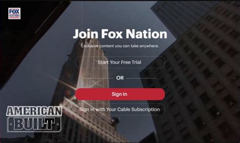 How To Sign In And Activate Fox Nation In Easy Steps