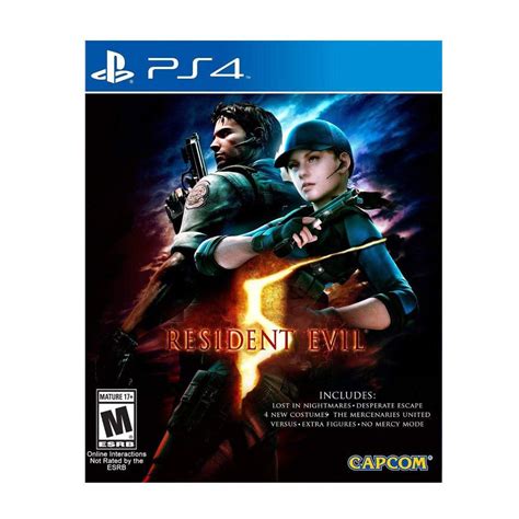 Check the link notes for the full patch/change/cheat list. Resident Evil 5 PS4 ⇒ Mejor Precio【2020】