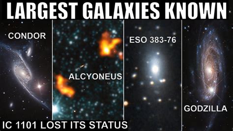 Largest Galaxies In The Universebut Not Ic 1101 Anymore Youtube