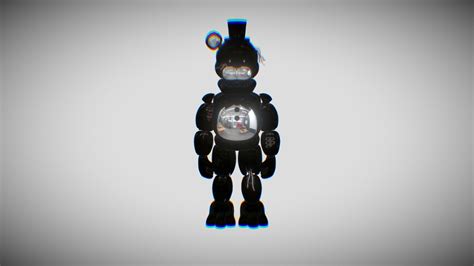 Fnaf 2 Withered Black Freddy 1 Download Free 3d Model By