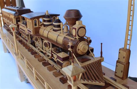 iron horse train   cars  woodworking plan