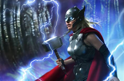 Jane Foster Thor 2021 4k Wallpaperhd Superheroes Wallpapers4k
