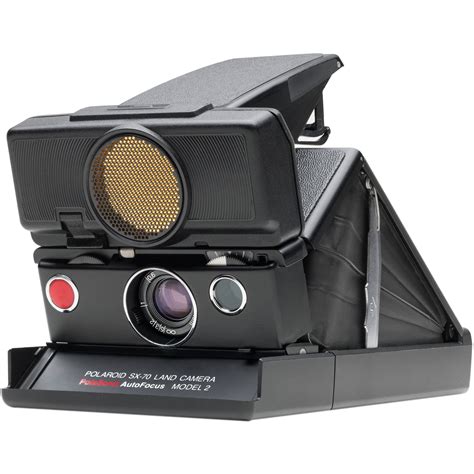 Impossible Polaroid Sx 70 Sonar Instant Film Camera Black 1514