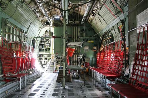 Lockheed C 130a Hercules 57 0485 Forward Cargo Bay Aircraft Interiors