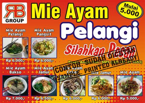 Mie Ayam Pelangi by Sopian on DeviantArt
