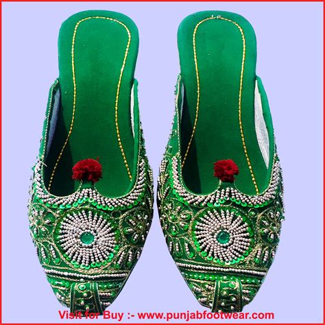 Women Beaded Shoe Designer Shoe Indian Khussa Shoes