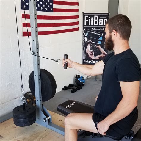 Side Mount Pulley Fitbar Grip Obstacle Strength Equipment