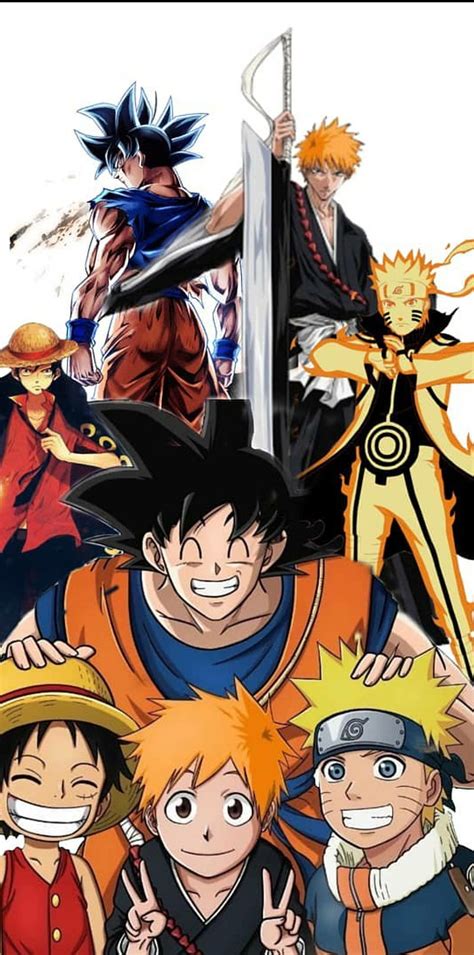 Discover Naruto Goku Luffy Wallpaper Super Hot Tdesign Edu Vn