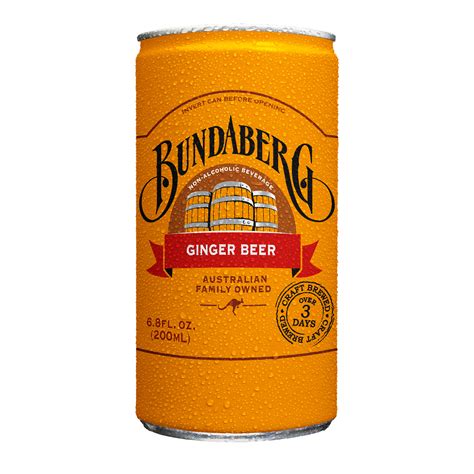 Bundaberg Ginger Beer 68oz Cans 24 Count