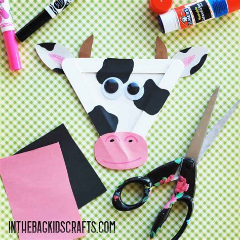 5 Easy Farm Animal Crafts With Free Templates In The Bag Kids Crafts