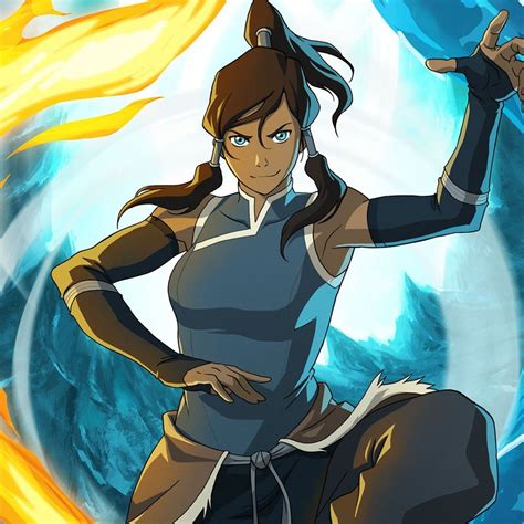 2048x2048 Preview Wallpaper The Legend Of Korra Avatar Legend Of The Corre Girl Magician