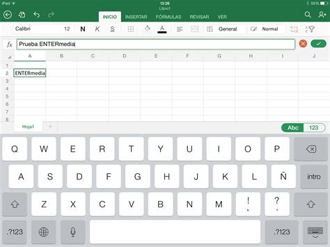 Descargar Microsoft Excel Ipad Probamos La App Para Crear Hojas De