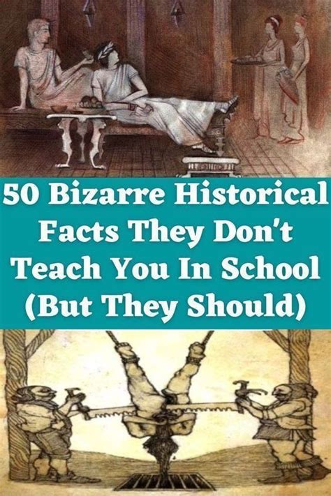 50 Bizarre Historical Facts They Don T Teach You In School But They