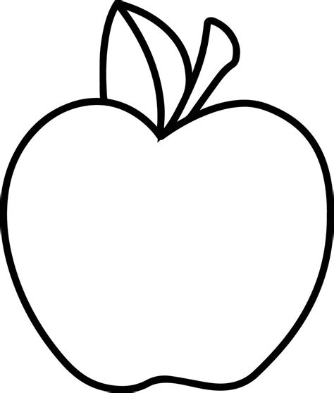 Apple Coloring Sheet Free Printable Apple Coloring Pages For Kids