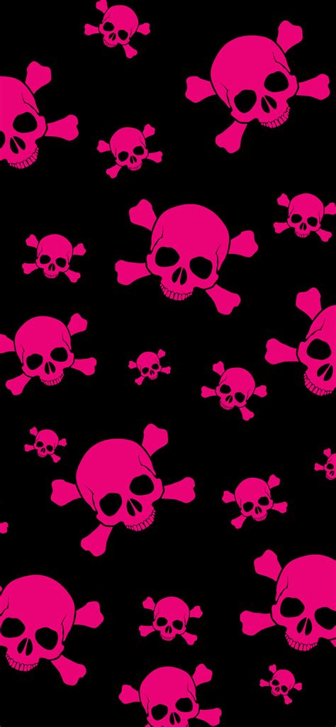 Pink Skull Emo Wallpapers Cool Pink Skull Wallpapers For Iphone