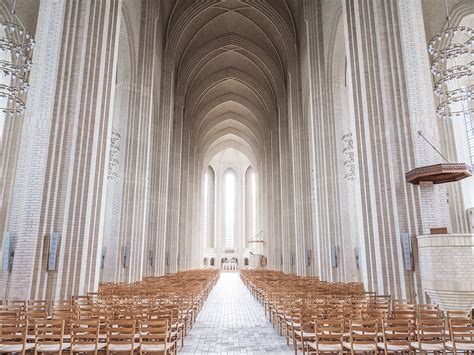 Glorious Interior Architecture Of Copenhagens Vast Expressionist Church