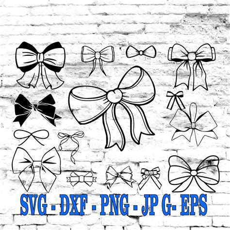 Bow Tie Svg Bow SVG File Bow Vectorbow Clipart Bow Svg Etsy Canada