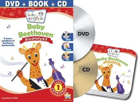 Baby Einstein Baby Beethoven Discovery Kit Dvd Cd And Picture Book