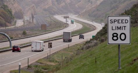 More 80 Mph Zones Coming To S Utah Freeways The Salt Lake Tribune