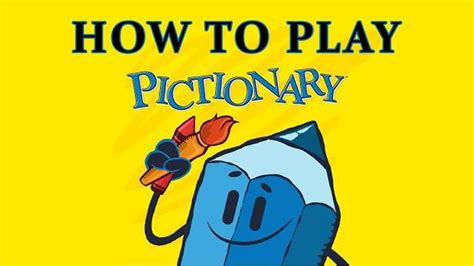 Pictionary Board Game Rules And Instructions Learn How To Play