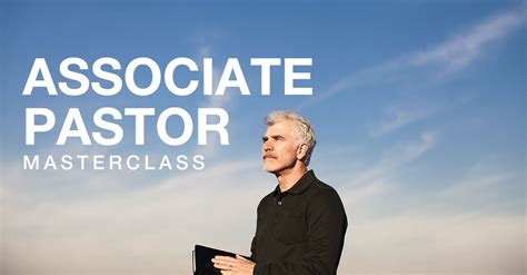 Associate Pastor Masterclass Pastors Coach