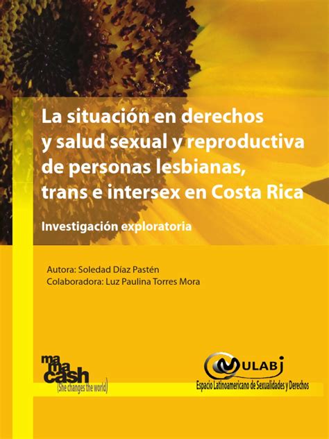 2012 La Situación En Derechos Y Salud Sexual Y Reproductiva De Personas