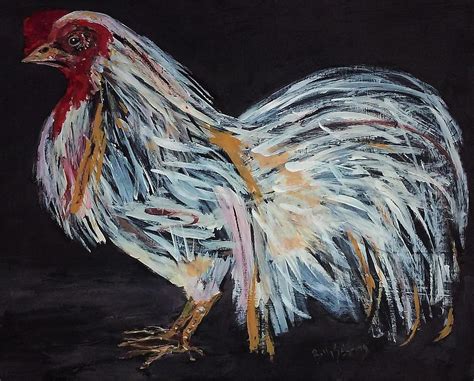 Country Chicken Painting By Beth Sebring