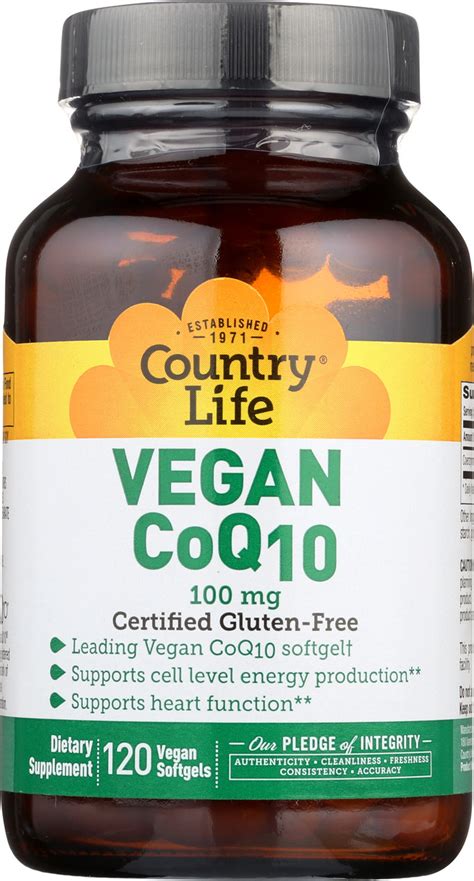 Coq 10 100 Mg Vegan 120 Softgels